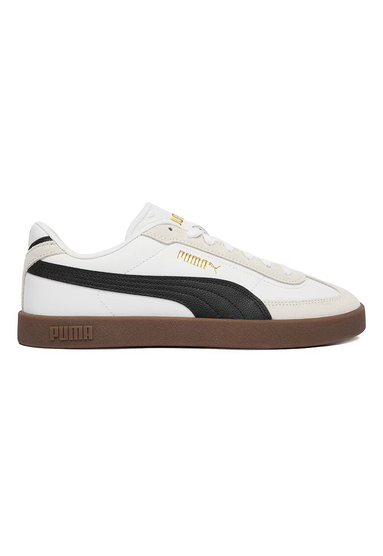 Puma Мъжки кецове - естествена кожа - бял/черен/бежов