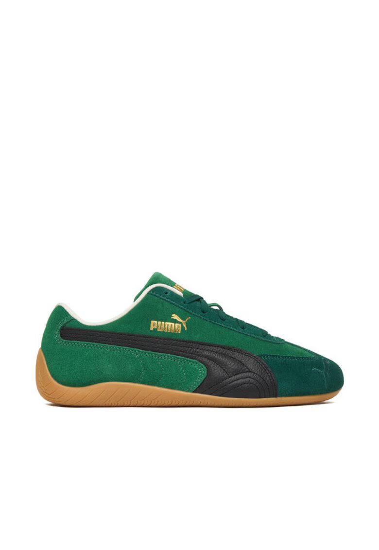 Puma Мъжки кецове - велур - зелени