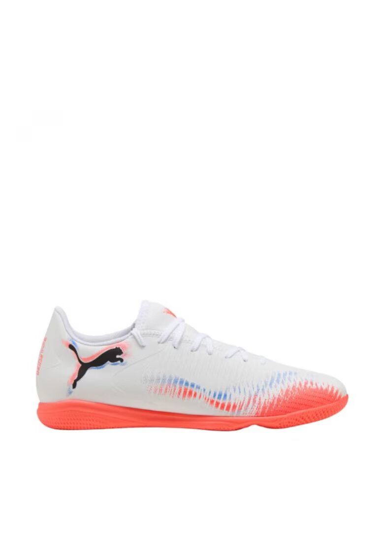 Puma Мъжки обувки за зала - Future - бяло-оранжеви - синтетични
