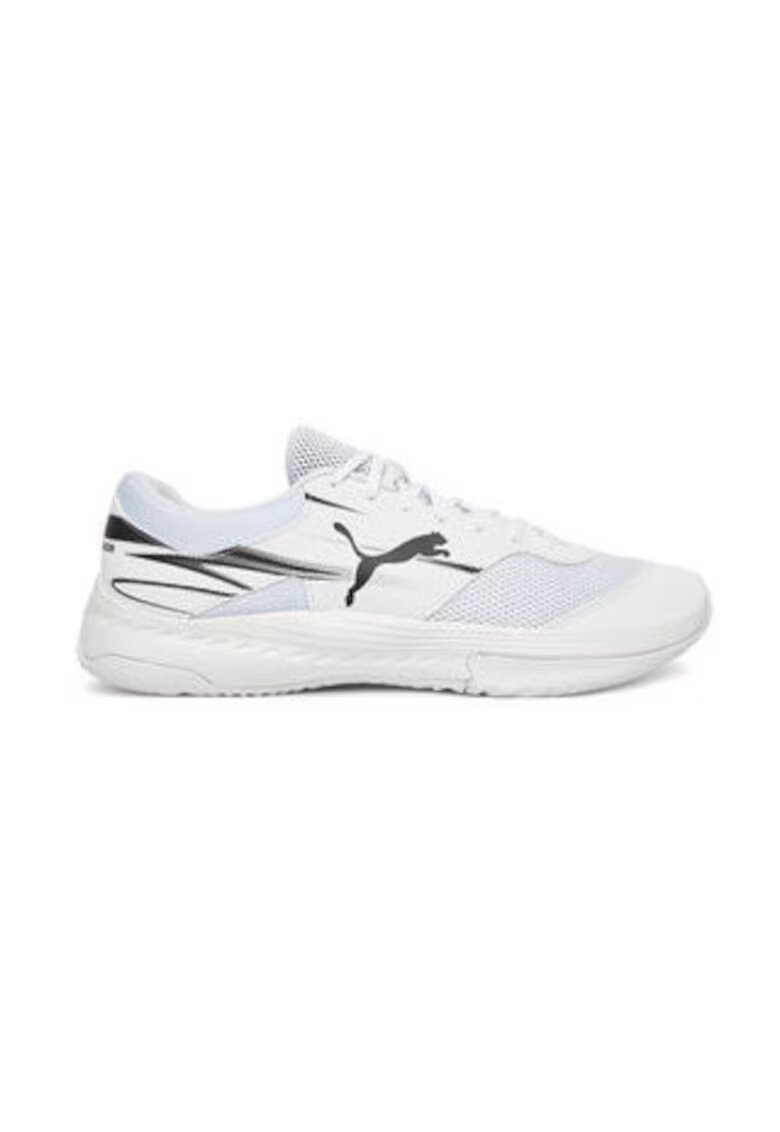 Puma Мъжки спортни обувки бял/черен - текстилен материал