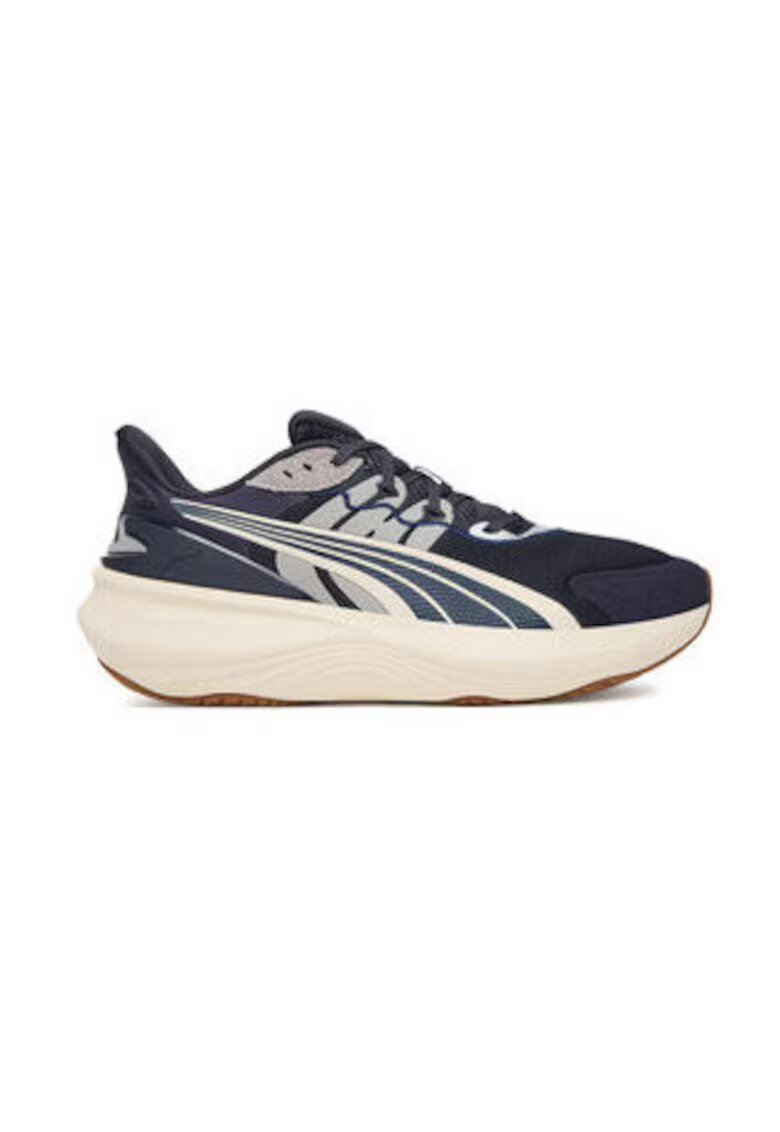 Puma Мъжки спортни обувки - черен/сив - текстилен материал