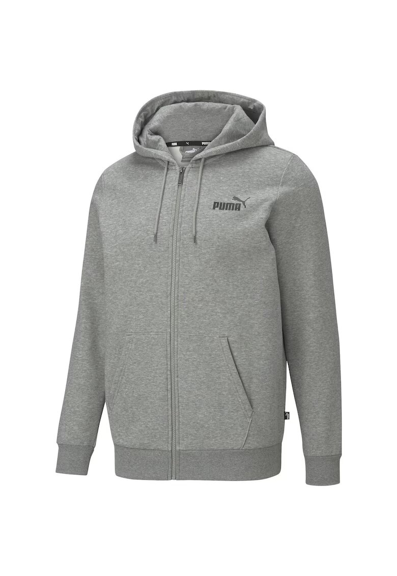 Puma Мъжки суитшърт Essentials Full-Zip Logo
