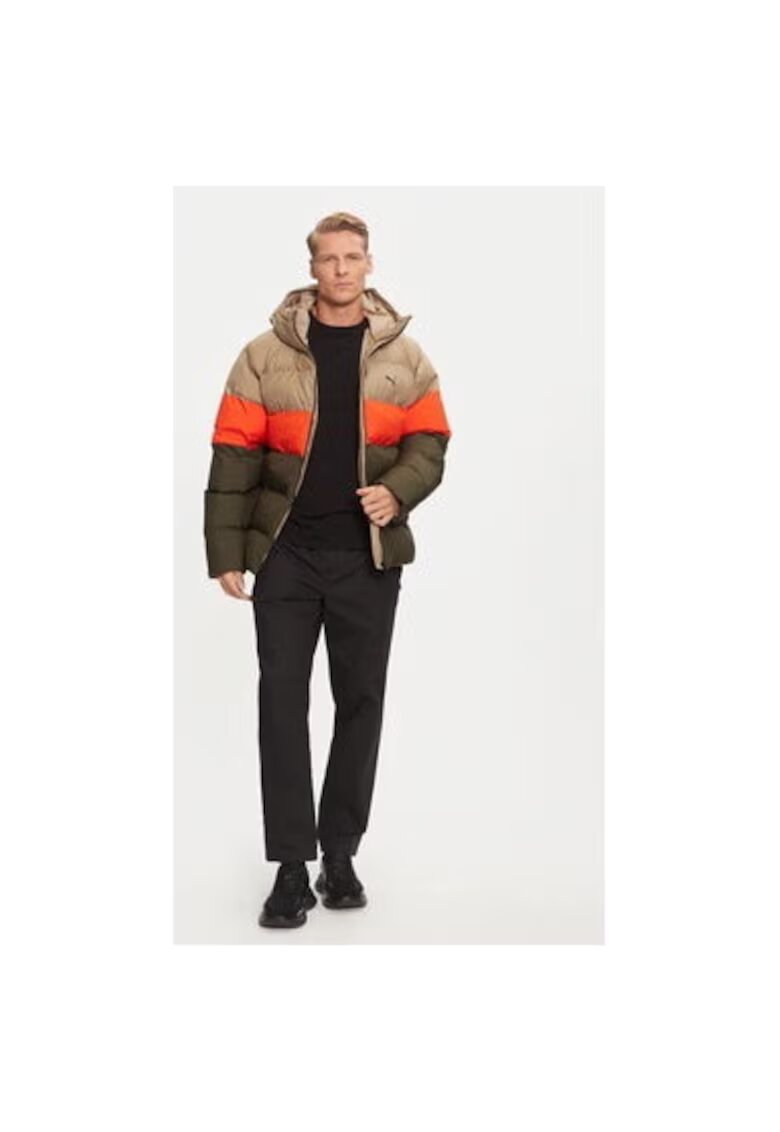 Puma Мъжко яке - 303892005 - Рециклиран полиестер - 2XL INTL - Многоцветно