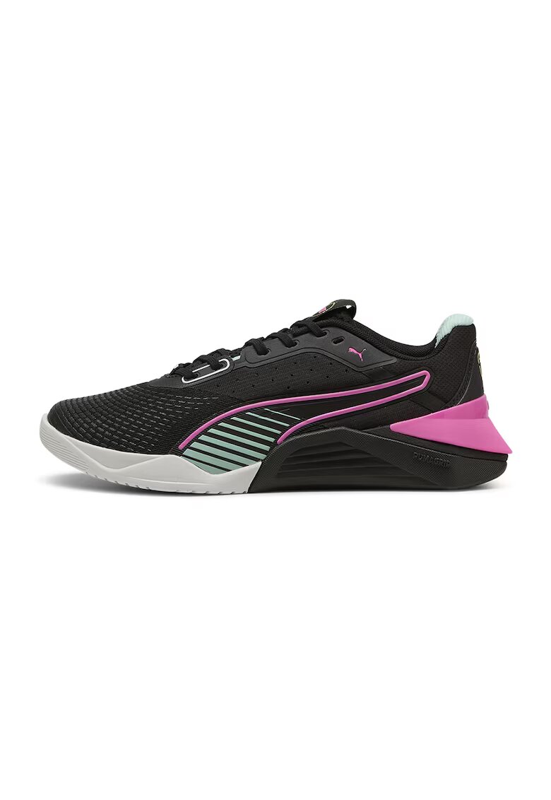 Puma Мрежести фитнес обувки Fuse 4.0 - Черен/Розово/Mint