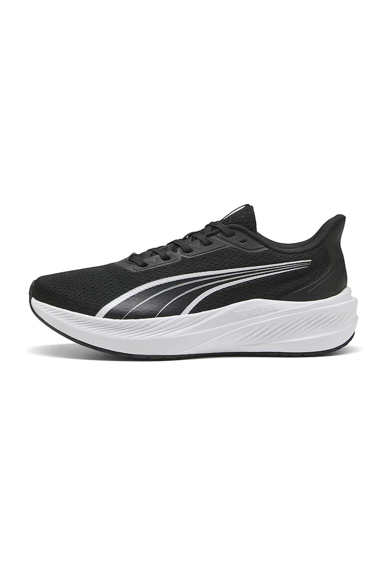 Puma Мрежести обувки Dasher Lite за бягане - Бял/Черен