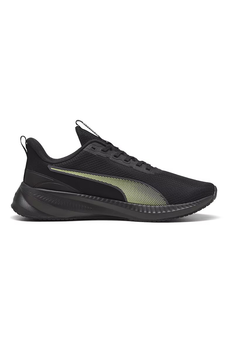 Puma Мрежести обувки Flyer Lite 3 за бягане Черен/Бледожълт