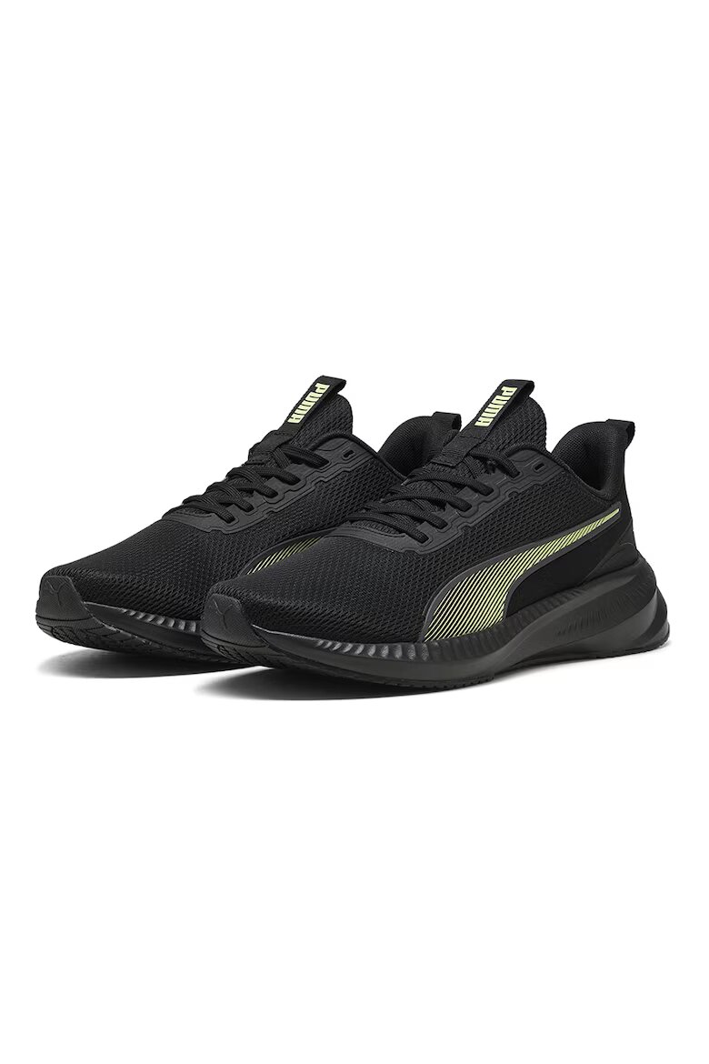 Puma Мрежести обувки Flyer Lite 3 за бягане Черен/Бледожълт
