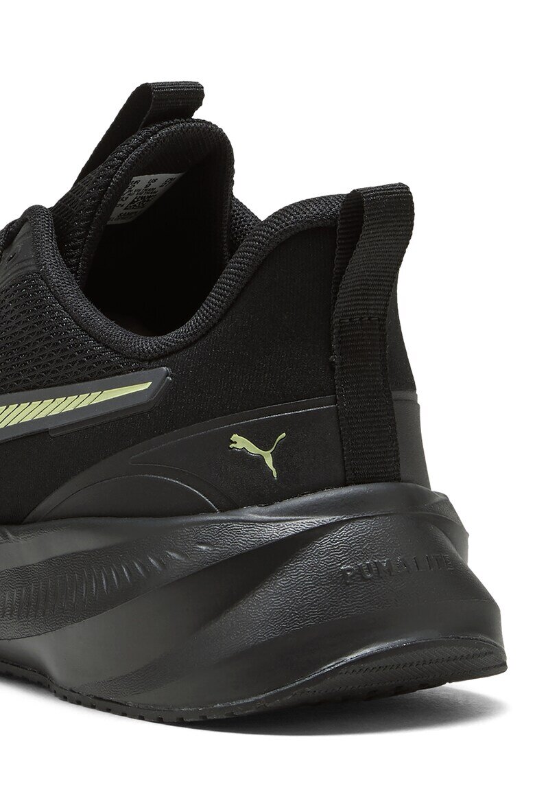 Puma Мрежести обувки Flyer Lite 3 за бягане Черен/Бледожълт