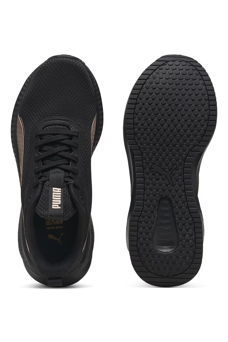 Puma Мрежести обувки Flyer Lite 3 за бягане Черен/Карамел