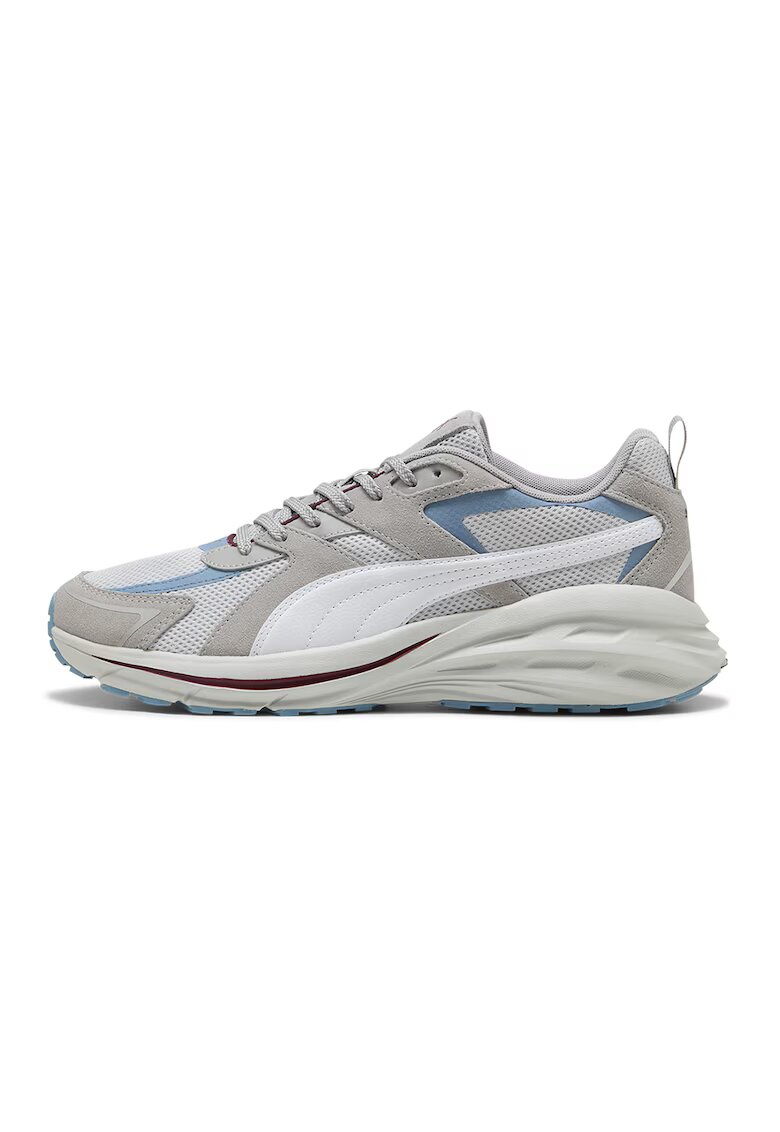 Puma Мрежести спортни обувки Hypnotic с велур - Лавандула/Бял/Сиво-бежов