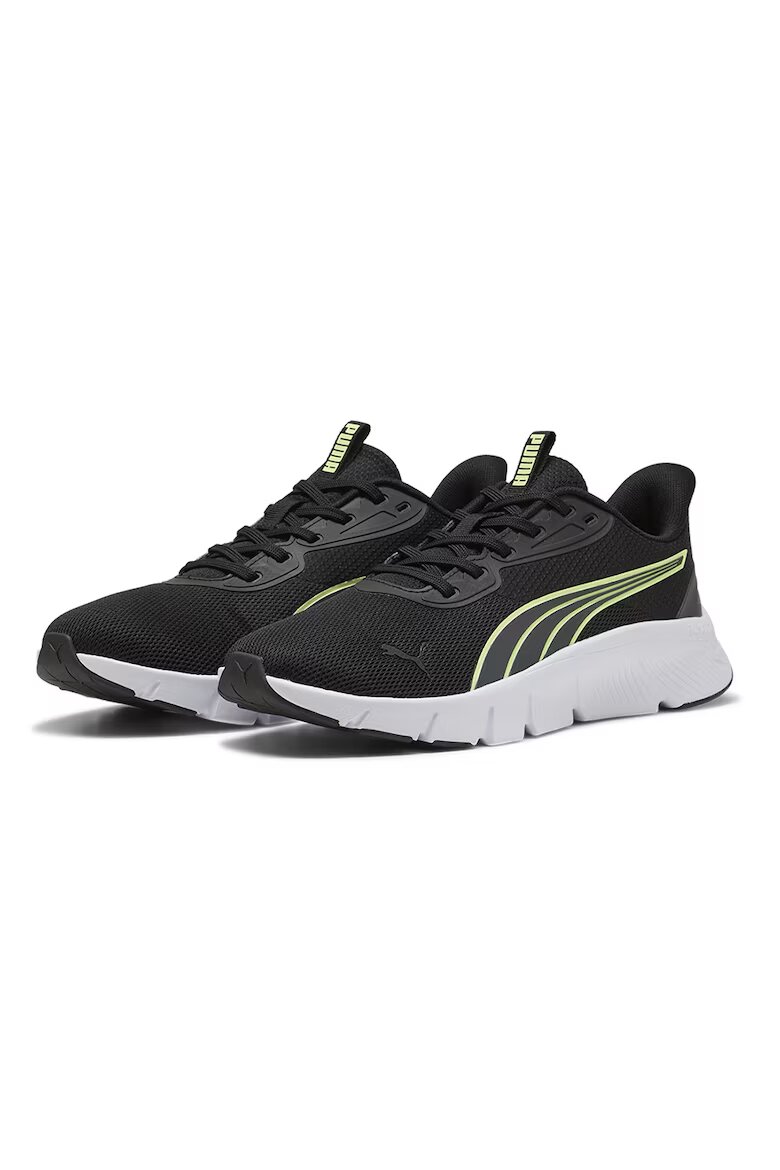 Puma Обувки FlexFocus Lite за бягане Черен/Лайм зелено