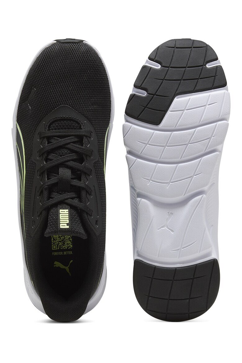 Puma Обувки FlexFocus Lite за бягане Черен/Лайм зелено