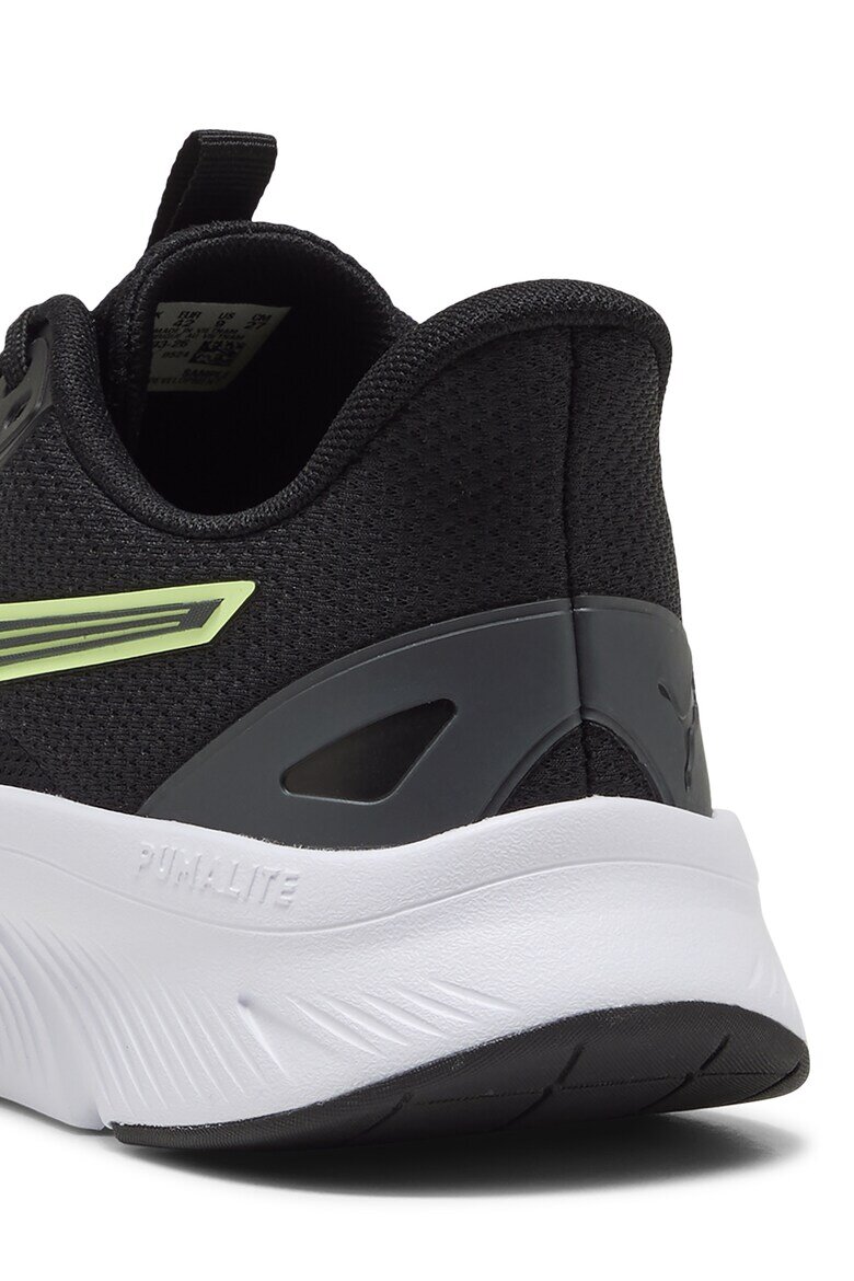 Puma Обувки FlexFocus Lite за бягане Черен/Лайм зелено