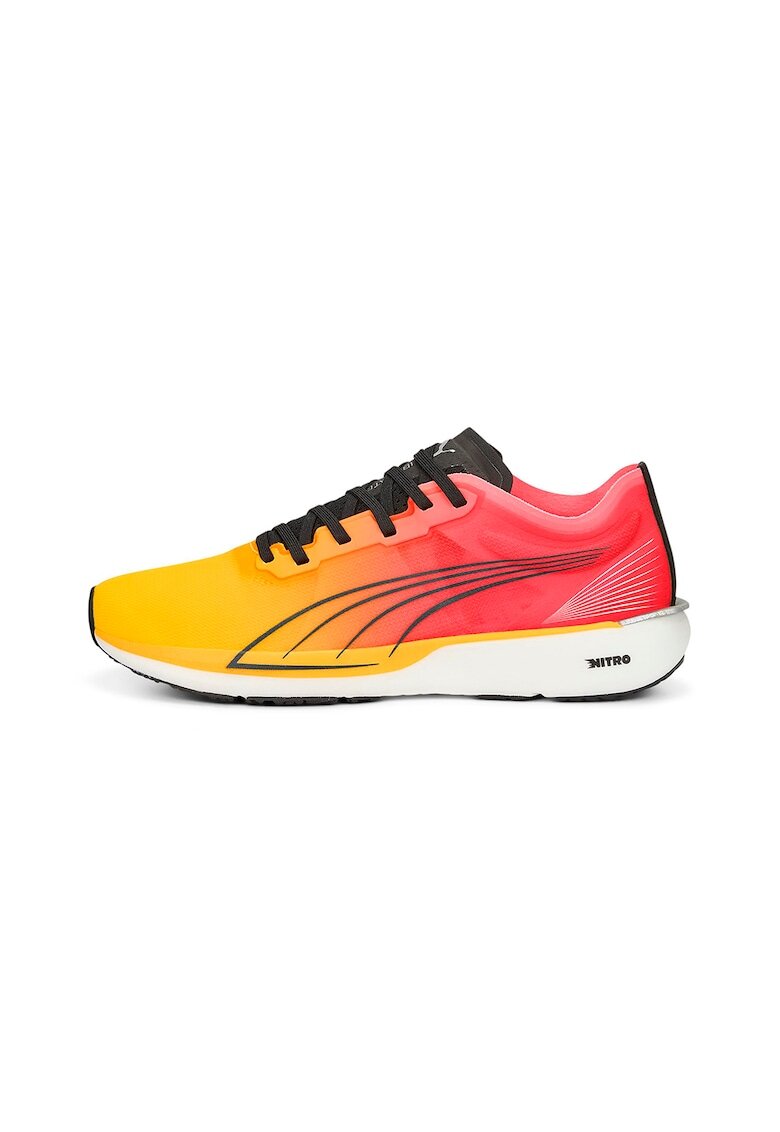 Puma Обувки Liberate Nitro за бягане - Корал/Шафраново жълто