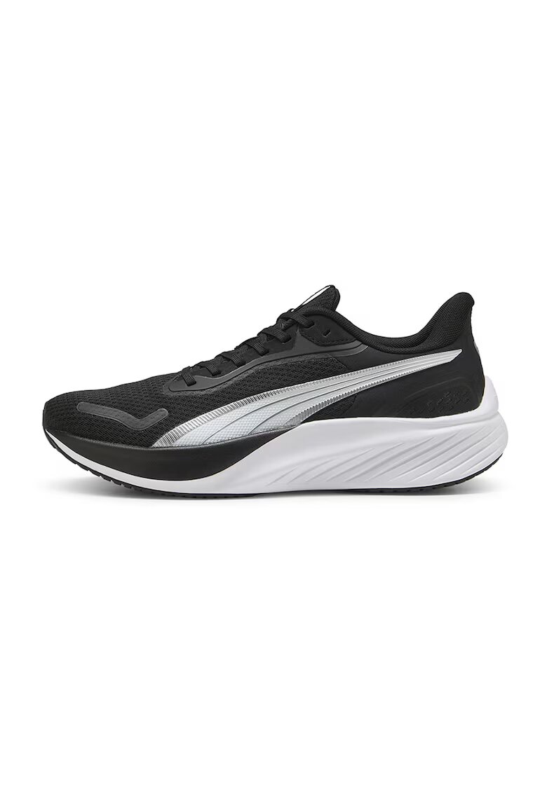 Puma Обувки Pounce Lite за бягане - Бял/Черен/Светло сив