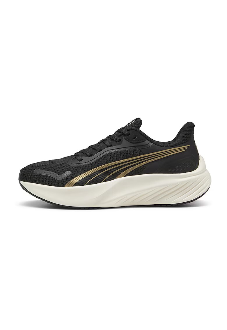 Puma Обувки Pounce Lite за бягане - Златист/Черен/Бял