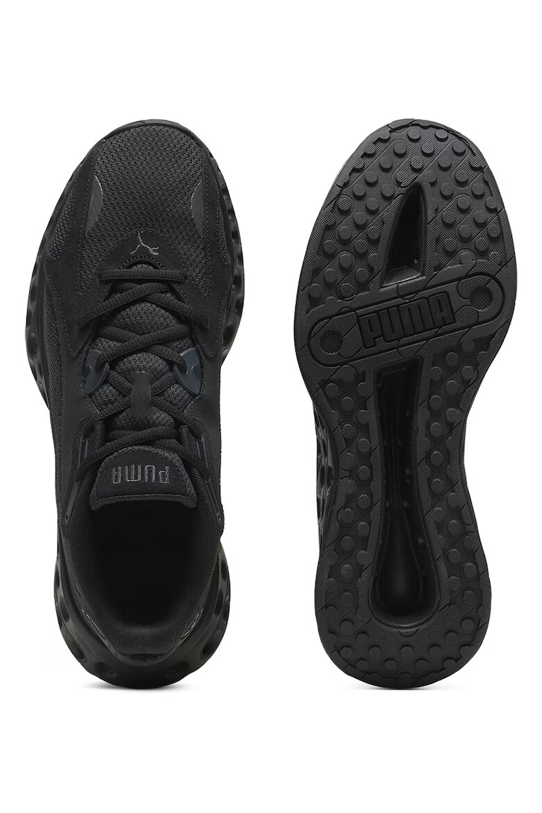 Puma Обувки за бягане Softride Frequence с масивен дизайн Черен