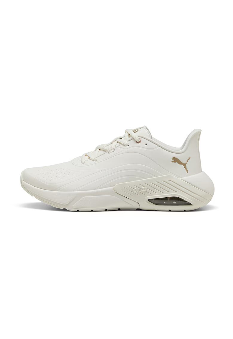 Puma Обувки за бягане X-Cell Nova от еко кожа - Бял/Прашно розово