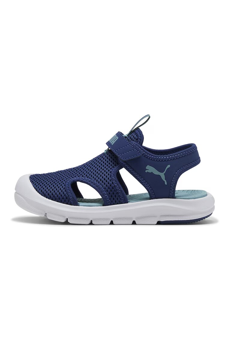Puma Олекотени мрежести сандали Fun Racer - Праскова/Бял
