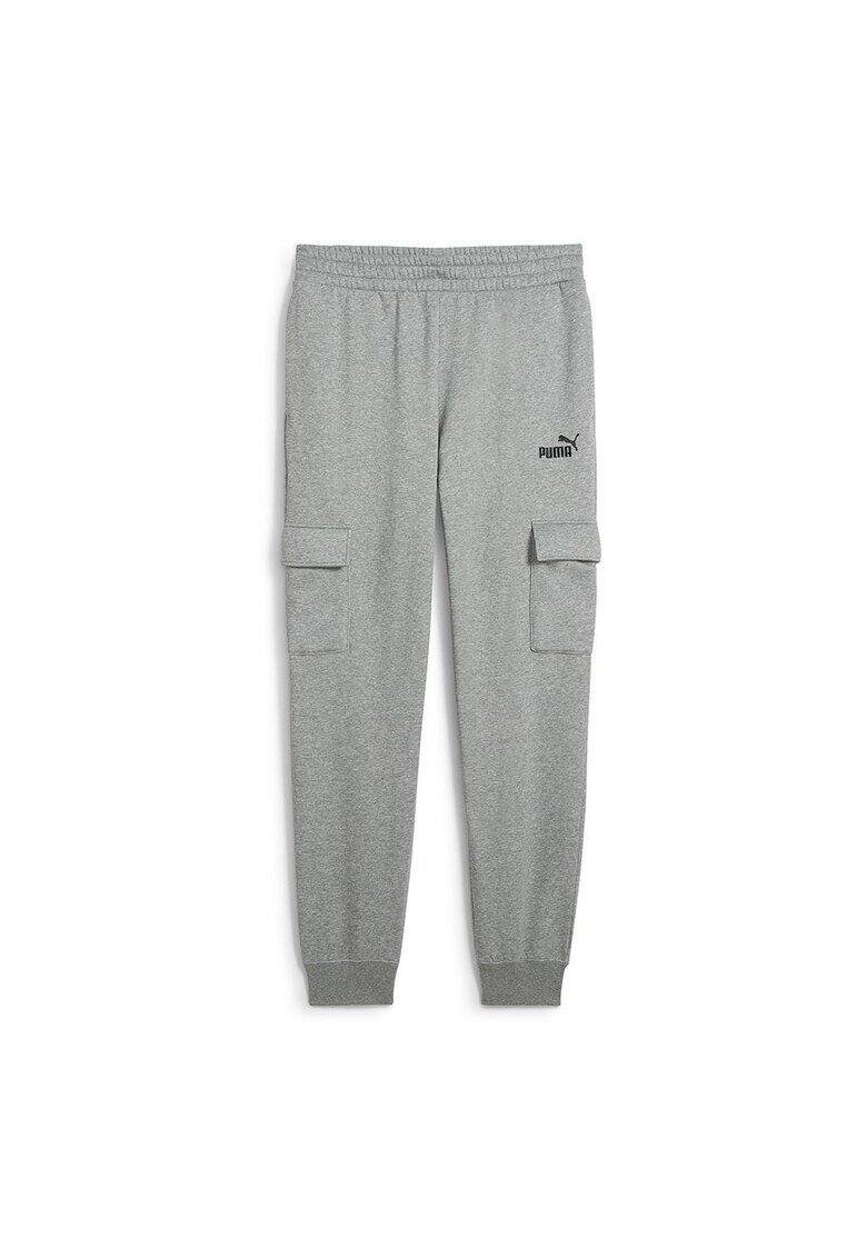 Puma Панталони Essentials Cargo FL 682660-03 - Мъжки - Сиви