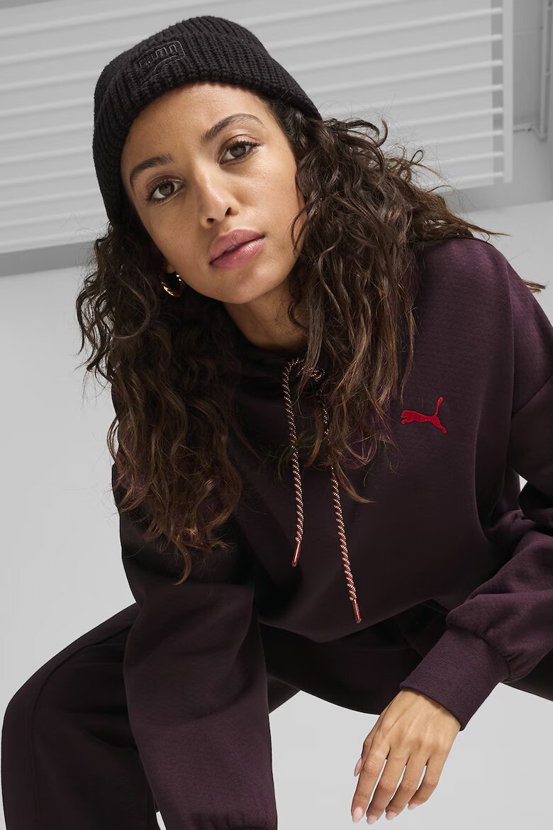 Puma Плетена шапка Collection Черен