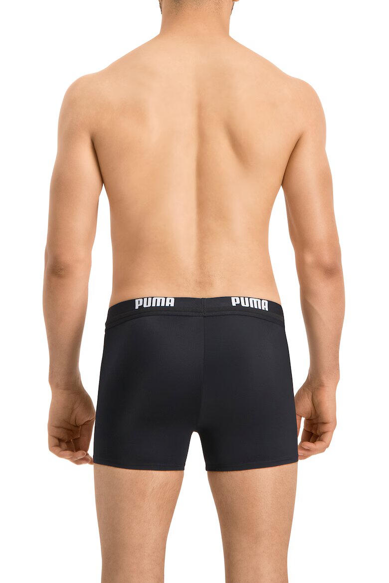 Puma Плувни боксерки с връзки Бял/Черен