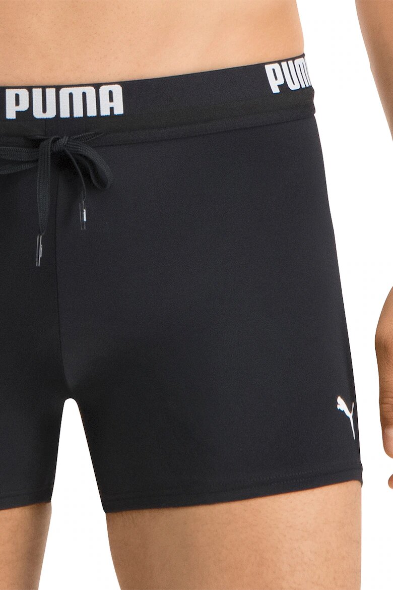 Puma Плувни боксерки с връзки Бял/Черен