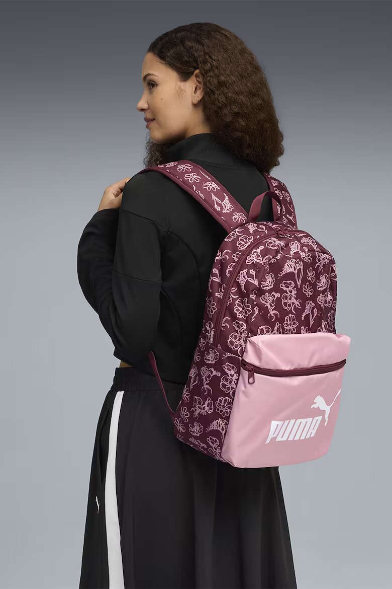 Puma Раница Phase с лого - 22 л Бордо/Пастелнорозов