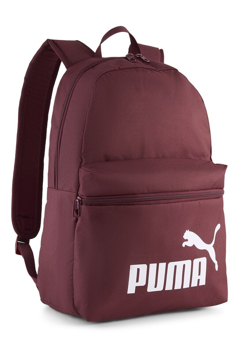 Puma Раница Phase с лого - 22 л Бял/Бордо
