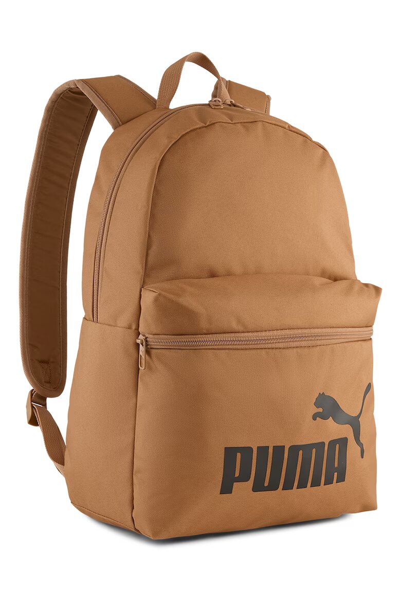 Puma Раница Phase с лого - 22 л Черен/Персийски портокал