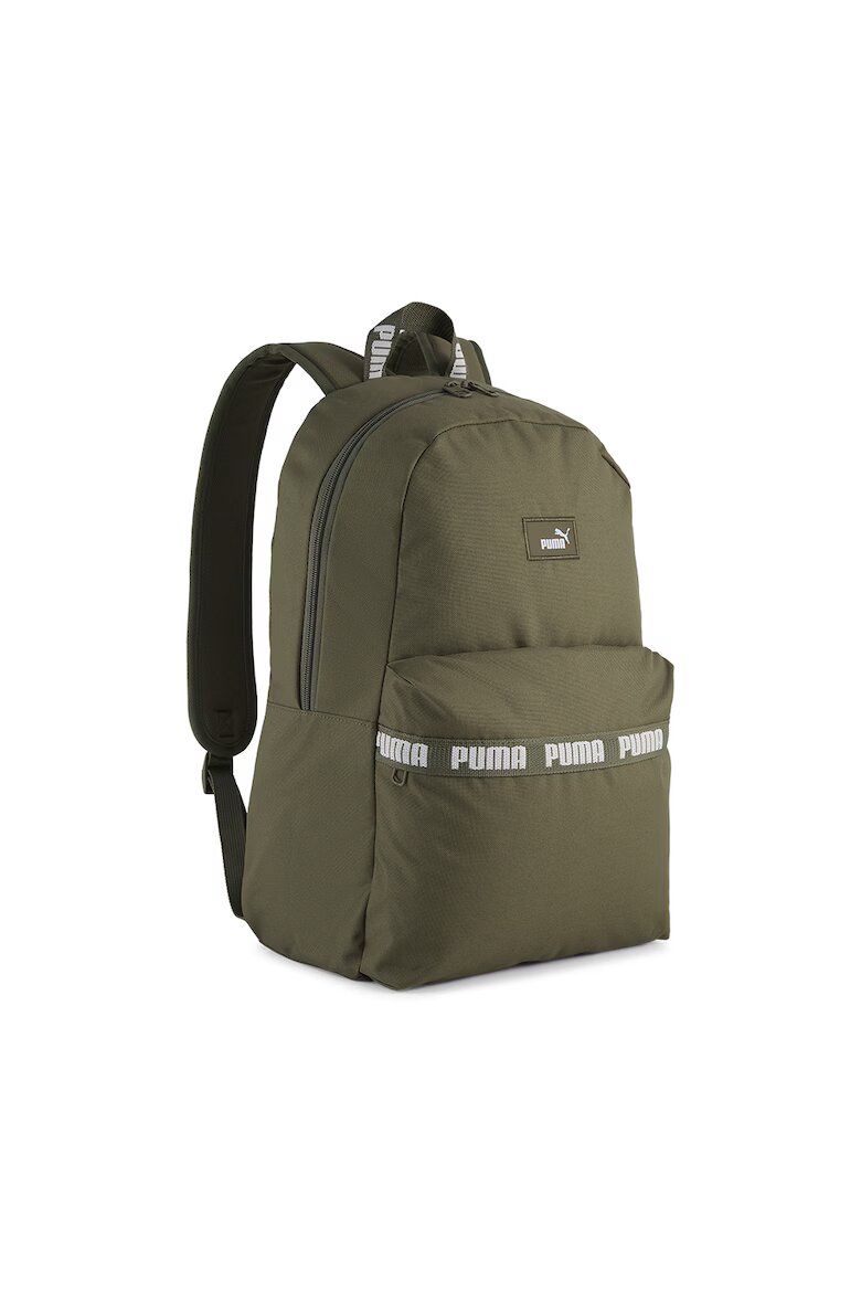 Puma Раница Phase Tape с лого - 20 л Маслинено зелено
