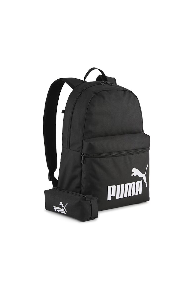 Puma Раница с лого Бял/Черен