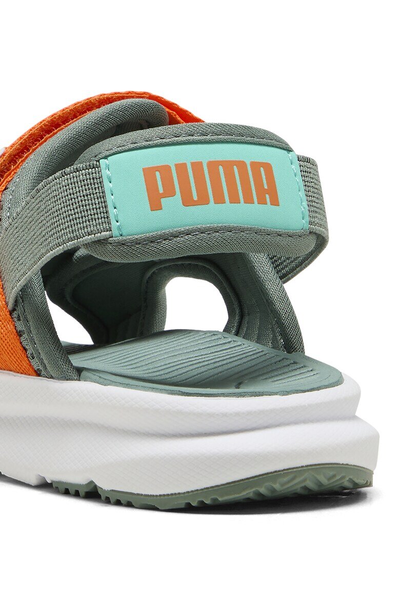 Puma Сандали Evolve с велкро Мандарина/Зелени аспержи