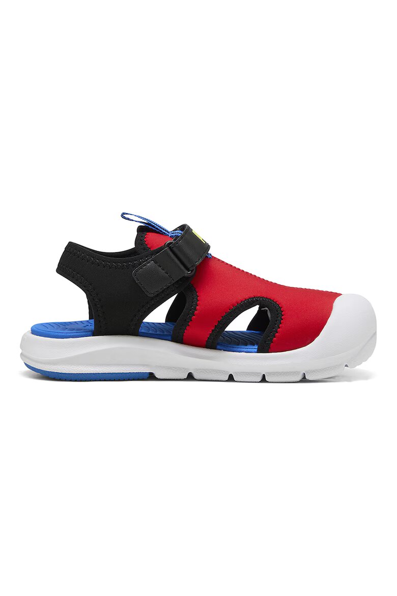 Puma Сандали Fun Racer с велкро и отвори Червен/Черен/Жълт