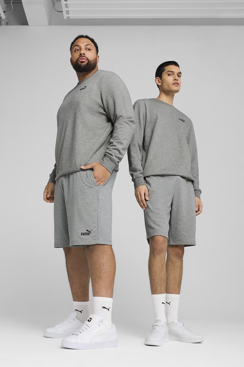 Puma Шорти с лого и вътрешна връзка Сив