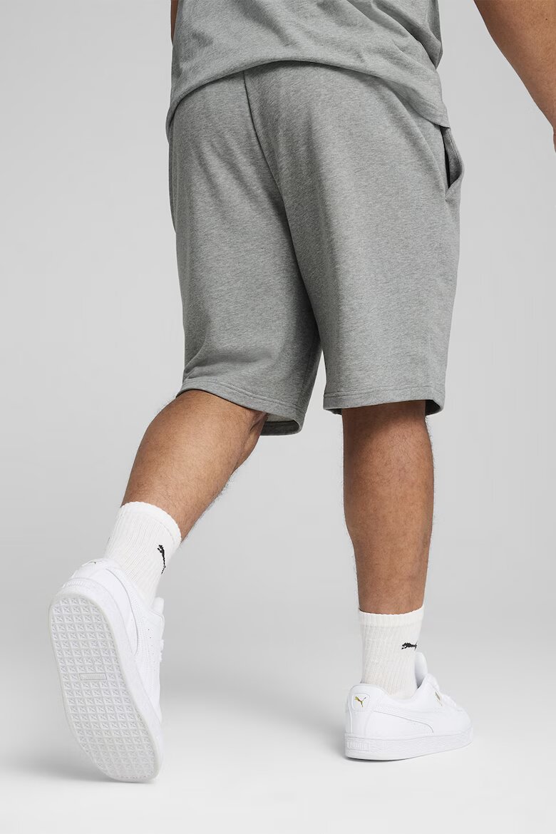 Puma Шорти с лого Сив