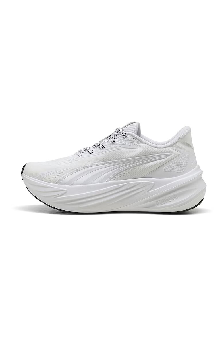 Puma Скосени мрежести обувки за бягане Maxima Pro със синтетика Бял