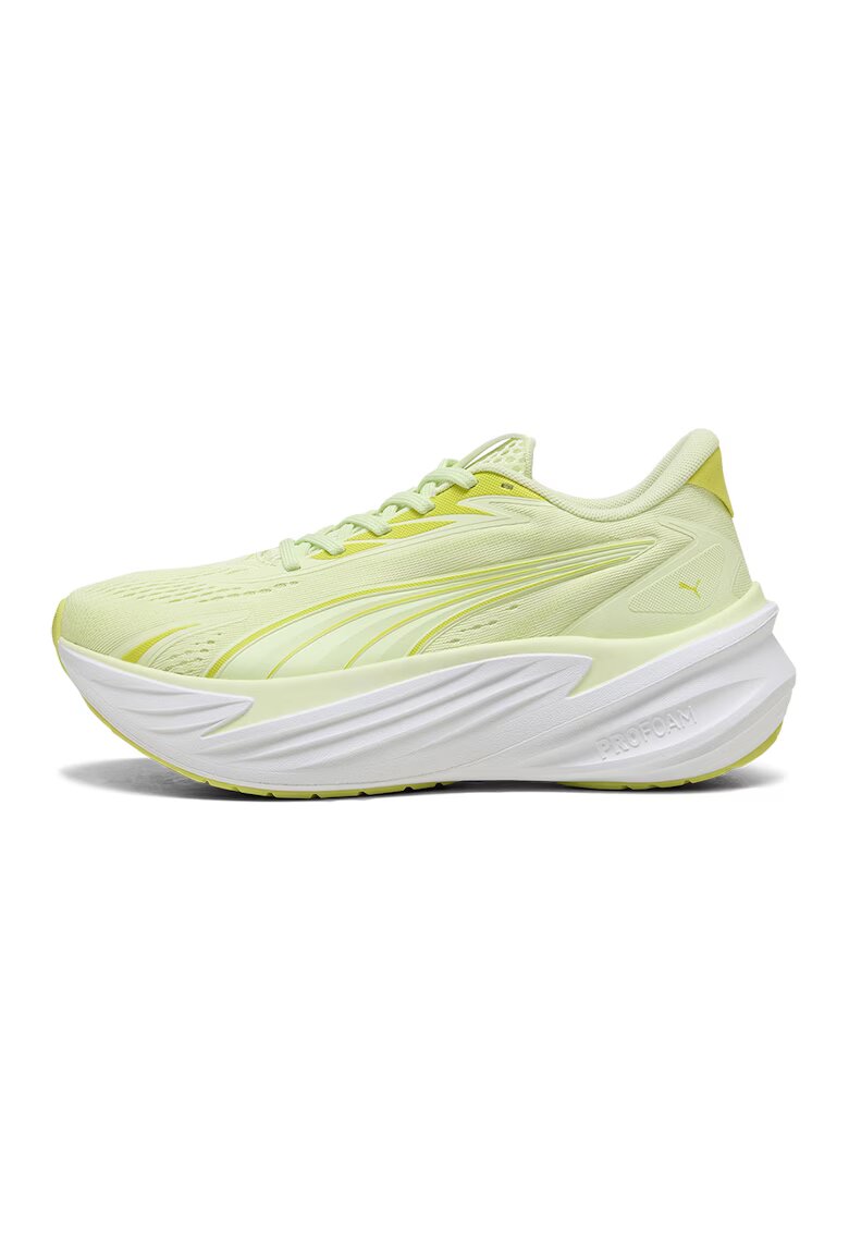 Puma Скосени мрежести обувки за бягане Maxima Pro със синтетика - Сив/Ултрамарин синьо