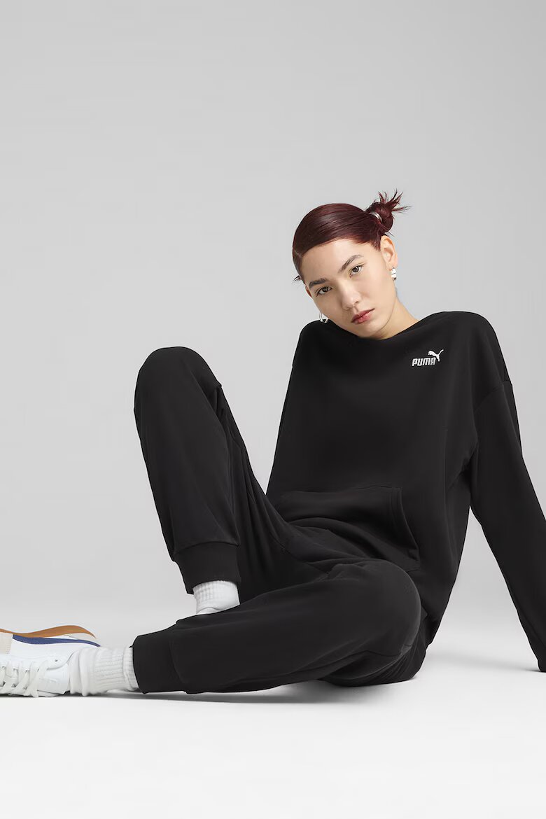 Puma Спортен екип с джоб кенгуру Черен