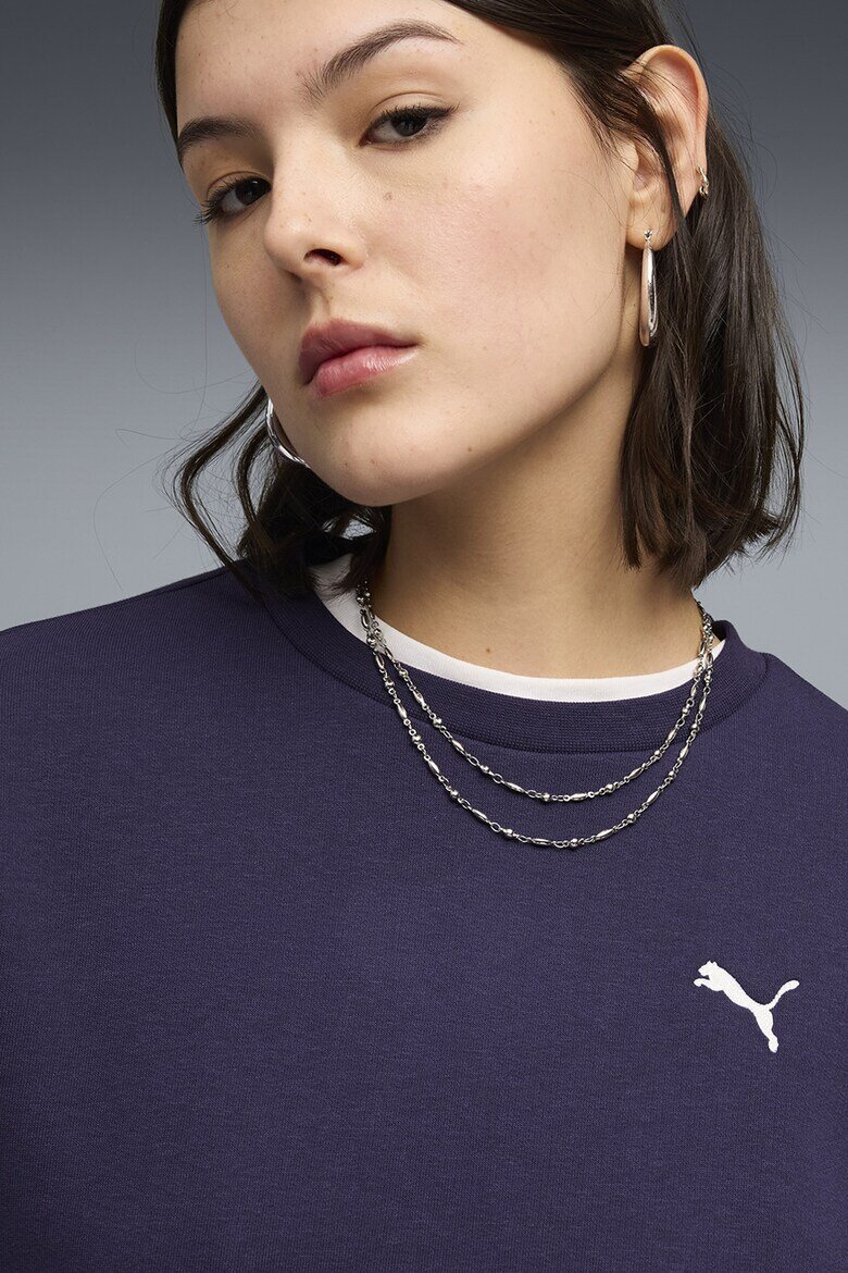 Puma Спортен екип с джоб кенгуру Тъмносин
