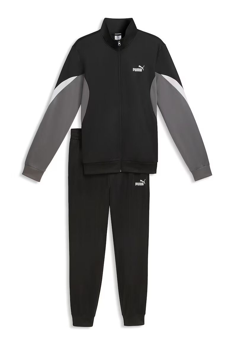 Puma Спортен екип с контрасти Черен/Сив