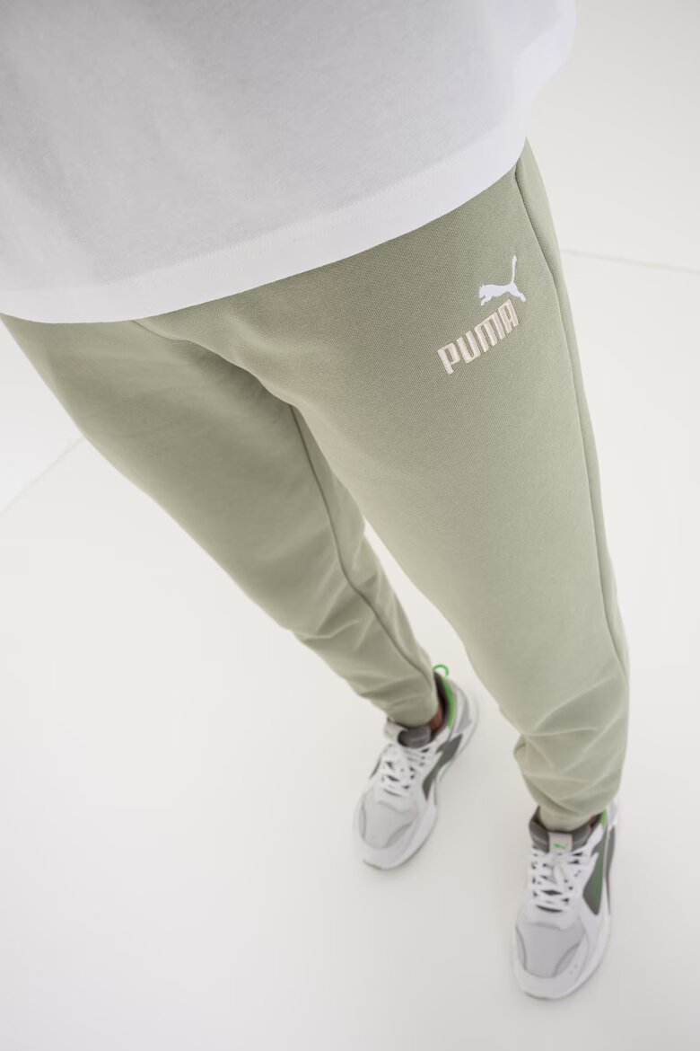 Puma Спортен панталон ESS 2 с лого Светлозелен