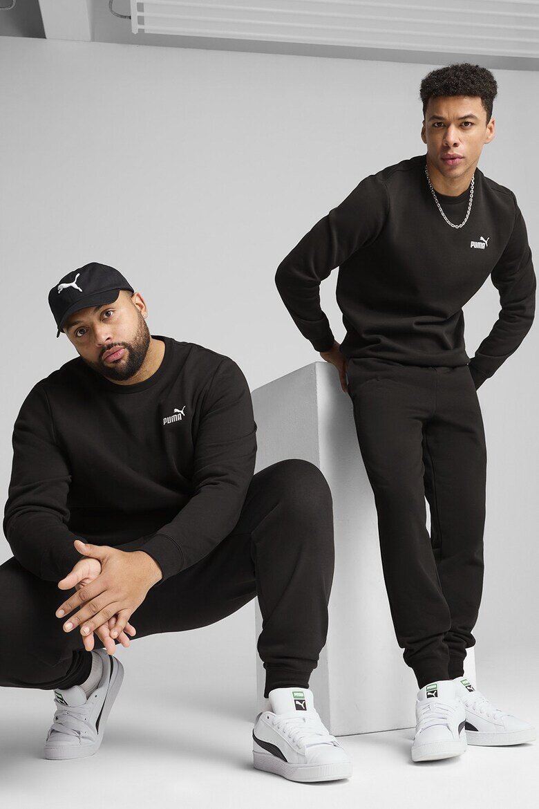 Puma Спортен панталон ESS No.1 с джобове Черен