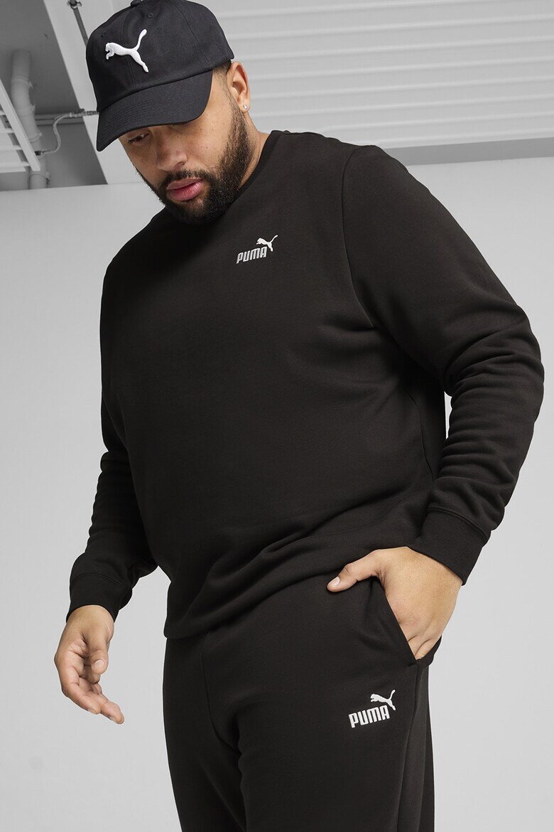 Puma Спортен панталон ESS No.1 с джобове Черен