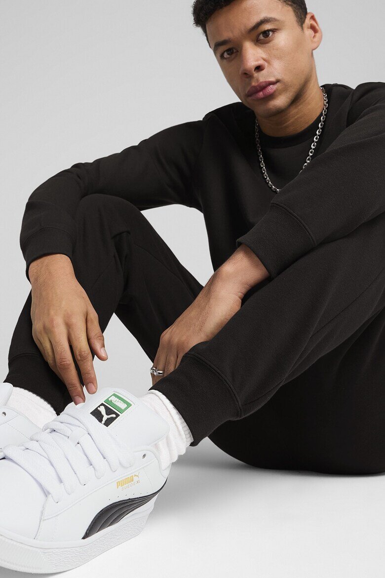 Puma Спортен панталон ESS No.1 с джобове Черен
