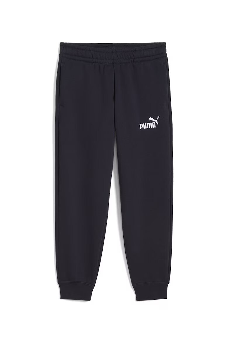 Puma Спортен панталон ESS No. 1 с еластична талия и лого Тъмносин
