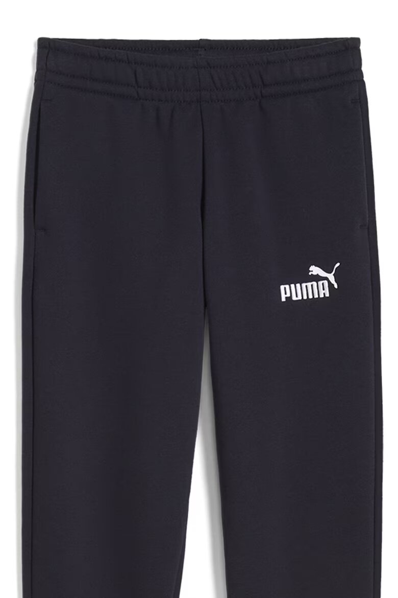 Puma Спортен панталон ESS No. 1 с еластична талия и лого Тъмносин