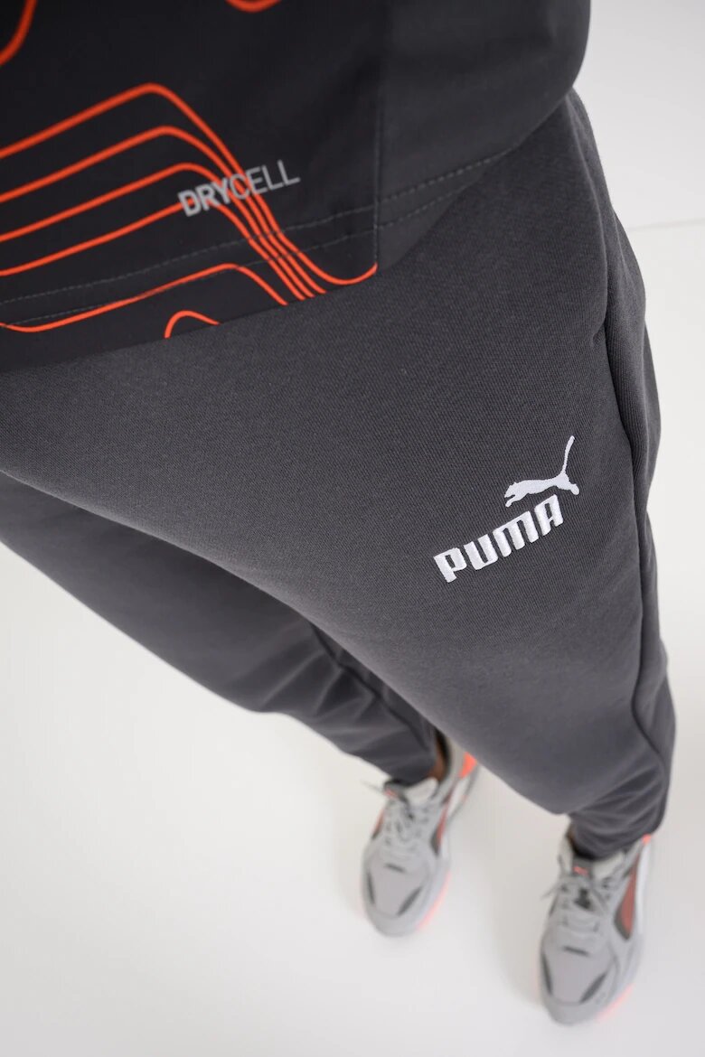Puma Спортен панталон Essentials No. 1 Въглен сиво
