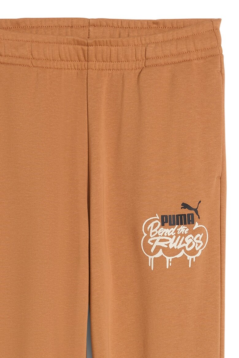Puma Спортен панталон MID90s с фигурален принт Камел