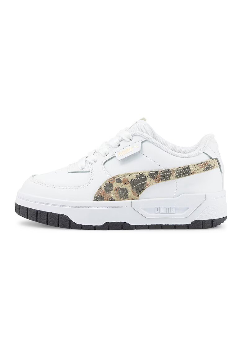 Puma Спортни обувки Cali Dream с шарки - Бял/Светлокафяв